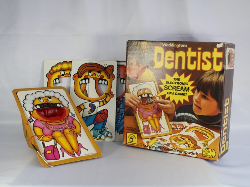 Dentist Board Electronic Game 1979 Waddingtons.
