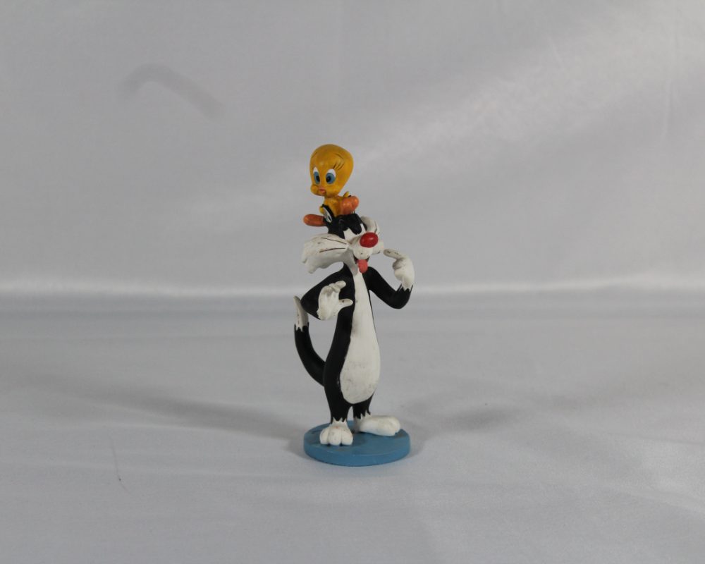 Vintage Sylvester & Tweety Resin figure - Looney Tunes.