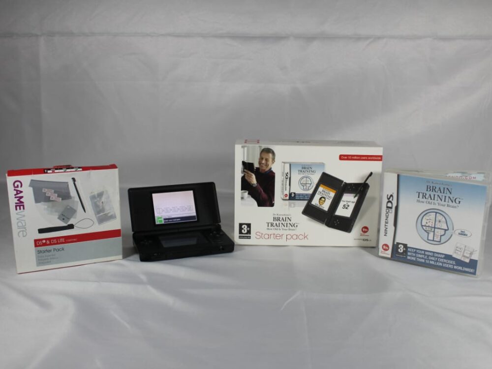 Nintendo DS Lite Brain Training Starter Pack Black