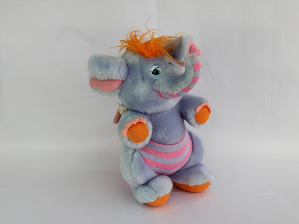 Vintage Hasbro 1980's Wuzzles, Eleroo