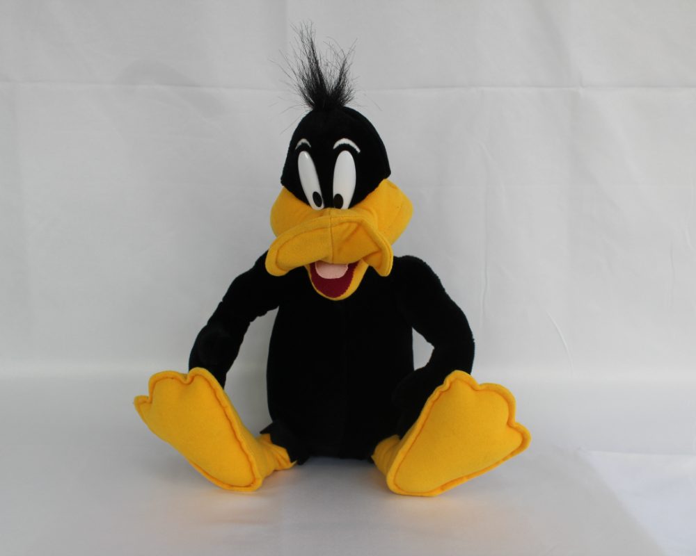 Talking Daffy Duck Plush Toy – Warner Bros, 1998, Play by Play