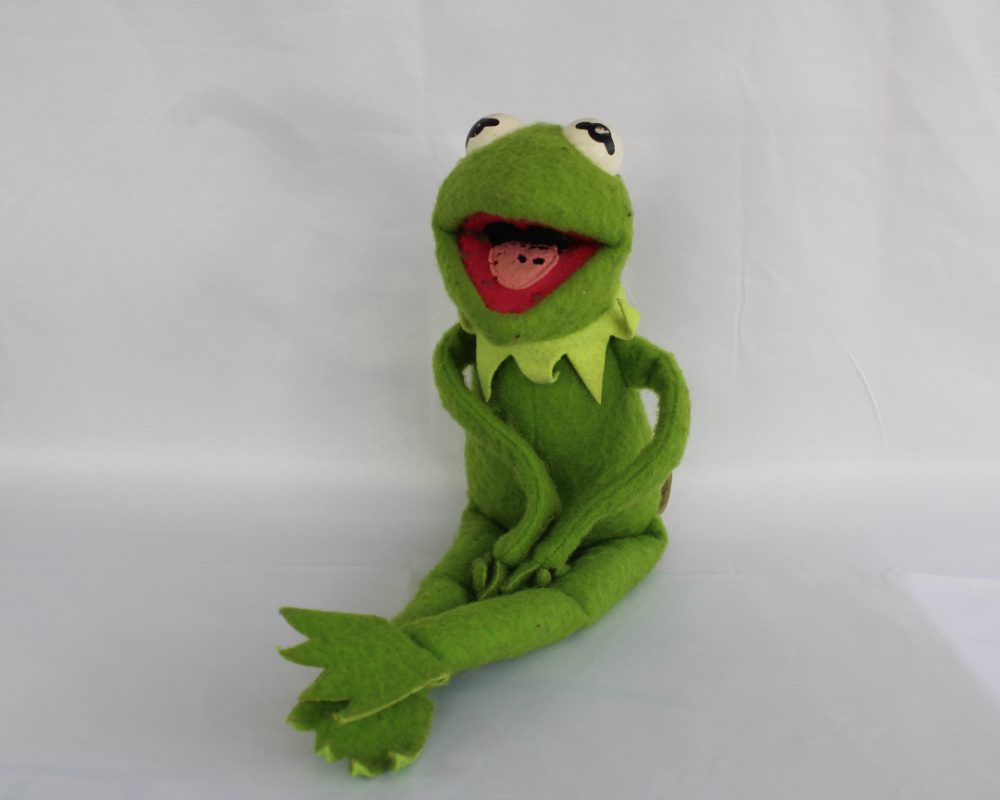 Kermit the Frog Plush Toy – 1976, The Muppets, Fisher Price