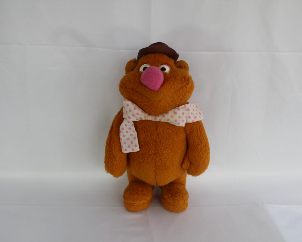 Fozzie Bear Plush Toy – 1976, The Muppets, Fisher Price