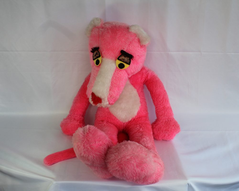 Large Pink Panther Plush Toy – 1980’s