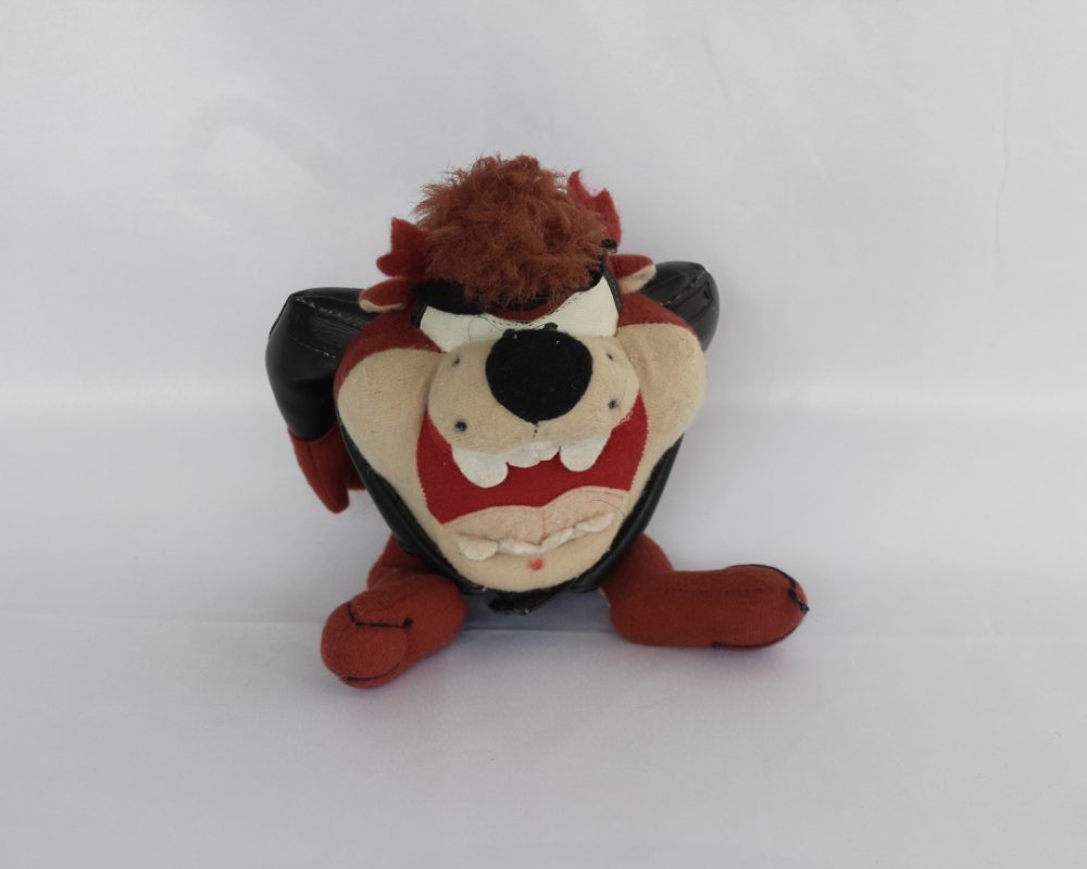 Taz in Leather Jacket Plush Toy – Looney Tunes