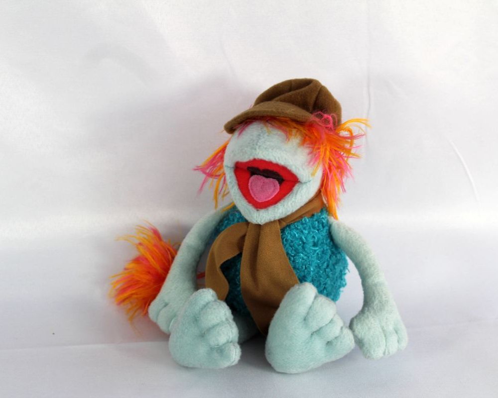 Small Boober Plush Toy – Fraggle Rock, 2004, Sababa Toys, Jim Henson, Muppet