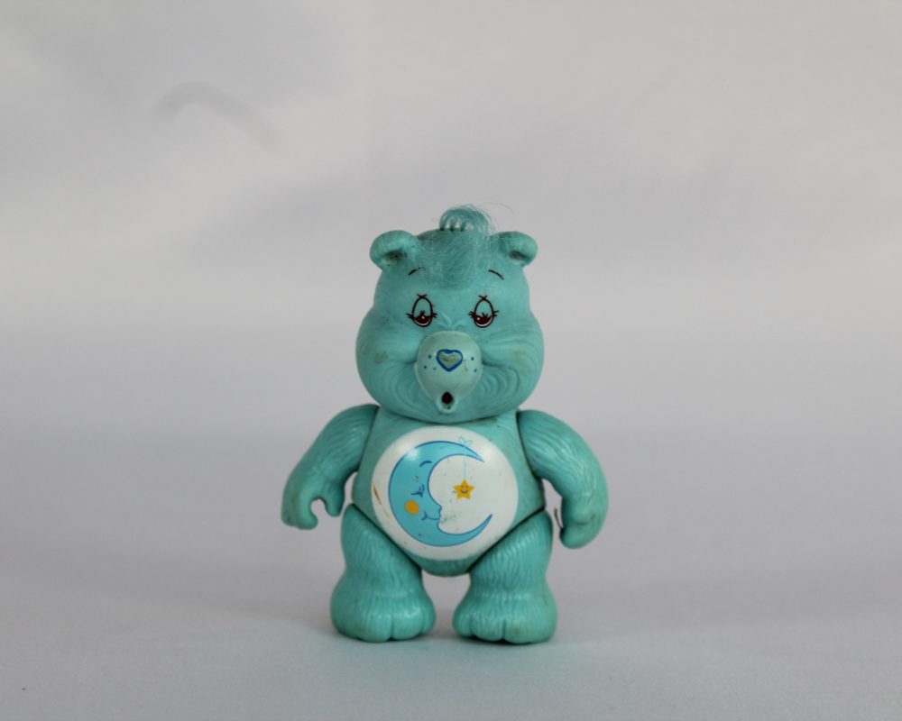 Care Bears Bedtime Bear Figure, Kenner Posable Figures