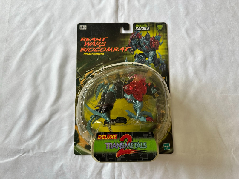 Maximal Cackle Transformers Beast Wars Biocombat Deluxe Transmetals 2