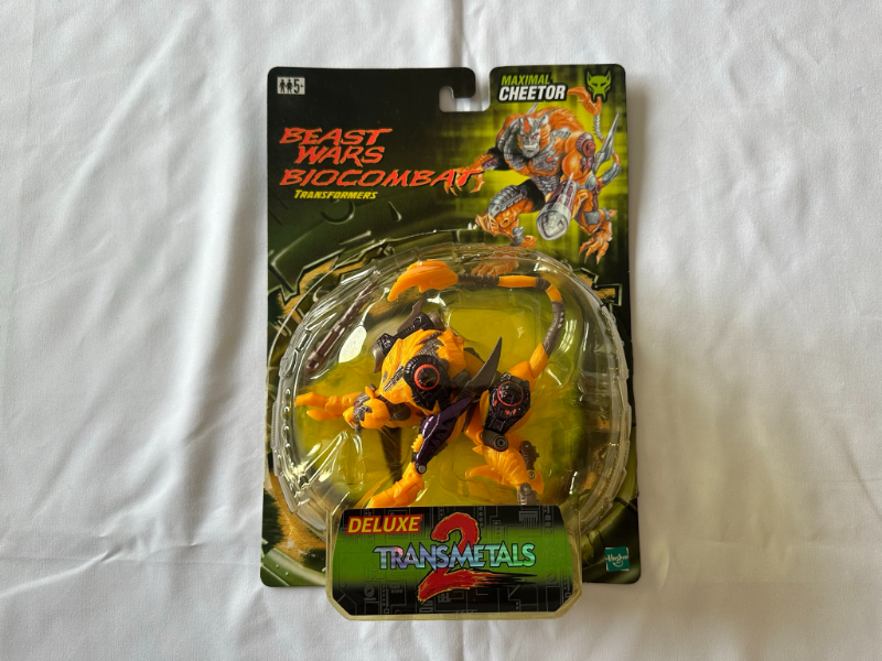 Maximal Cheetor Transformers Beast Wars Biocombat Deluxe Transmetals 2