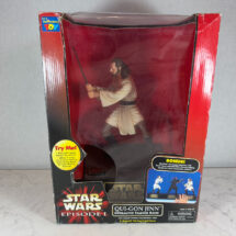 Lansay 70014 - Star Wars Qui-Gon Money Box Animatronique Interactive