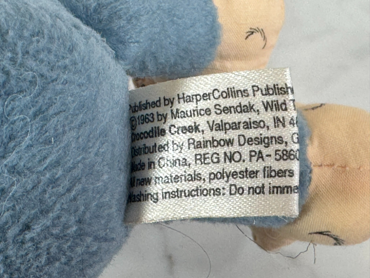 Where the Wild Things Are - Bernard Plush Toy - Image 3